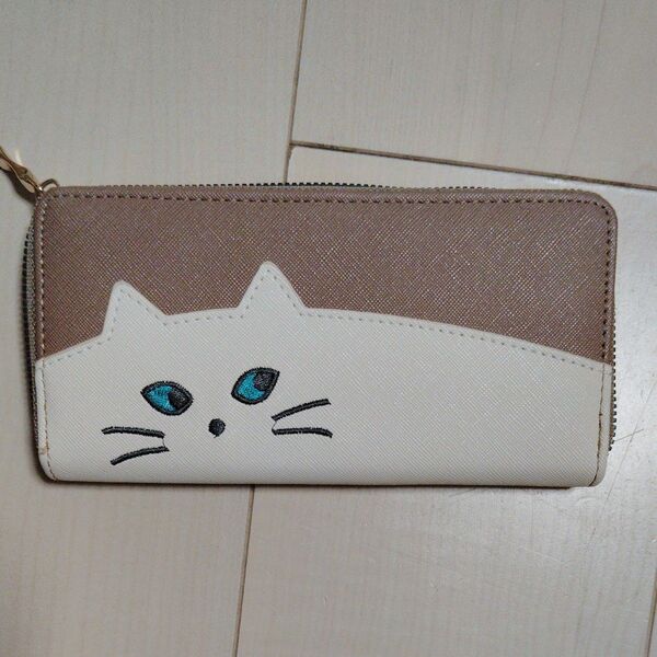 猫 長財布 レディース