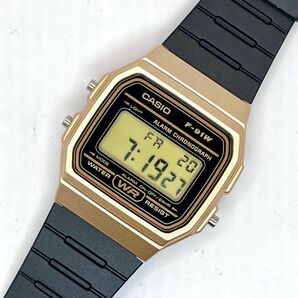 新品 CASIO F-91WM ゴールド カシオコレクション