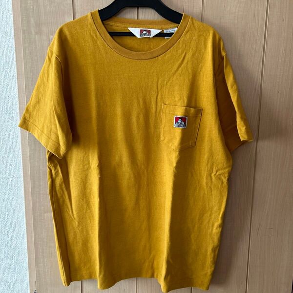 BEN DAVIS Tシャツ マスタードイエロー Lサイズ