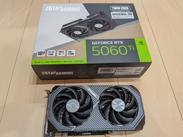 ZOTAC GAMING GeForce RTX 5060 Ti 16GB