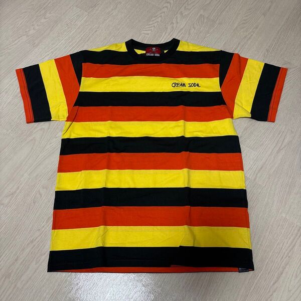クリームソーダ ボーダー Tシャツ