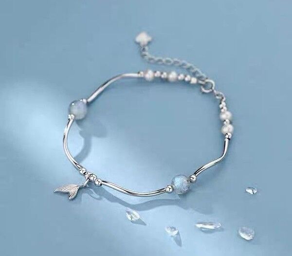 No:311★即購入可 高品質ブレスレット シルバー925 レディースファッション 金属アレルギー対応