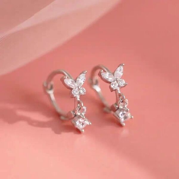 No:407★即購入可 高品質ピアス サージカルステンレス製品 金属アレルギー対応
