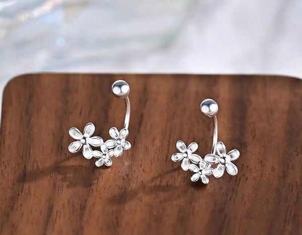 No:369★即購入可 高品質ピアス シルバー925 レディースファッション 金属アレルギー対応