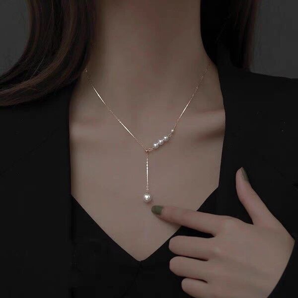 No:403★即購入可 高品質ネックレス サージカルステンレス製品 金属アレルギー対応 ピンクゴールド