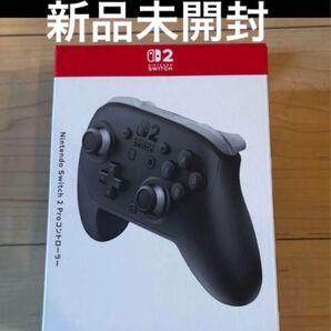 新品未開封 お買い上げ証明書付き!Nintendo Switch 2 Proコントローラー プロコン スイッチ2