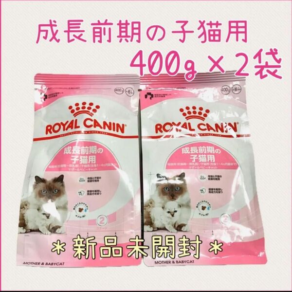 成長前期の子猫用 新品 キャットフード ドライフード ベビーキャット 総合栄養食 母猫用 ママ猫用