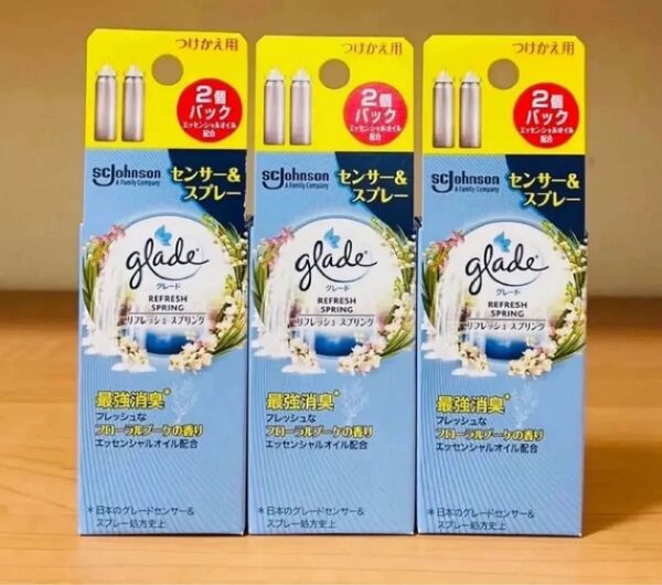 グレード消臭センサー&スプレー つけかえ用2個パック