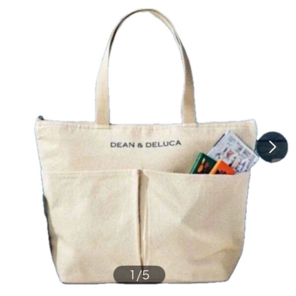 DEAN & DELUCA ディーンアンドデルーカ トートバッグ 雑誌glow付録 未使用