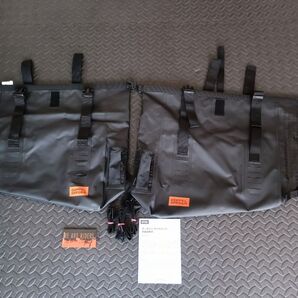 【2個セット】DOPPELGANGER ターポリンサイドバッグ ブラック 40L 中古