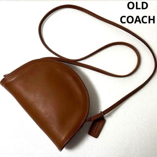 OLD COACH Kimball Zip クロスボディ ショルダーバッグ USA製 本革 レザー オールドコーチ