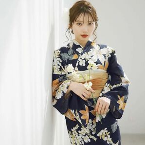 新品 Dita 2025 幻想鏡花水月(柑橘) オトナ浴衣 高級5点セット 完売品 ディータ