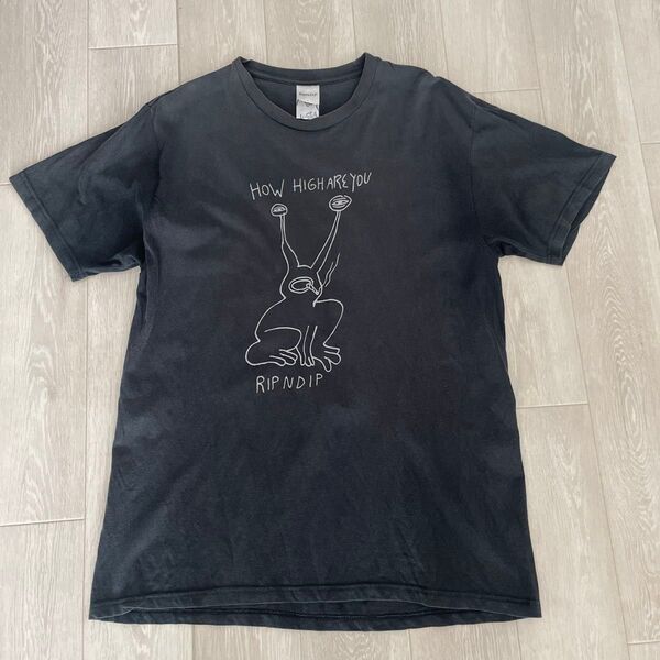 RIPNDIP How High Are You Tシャツ ダークグレー L