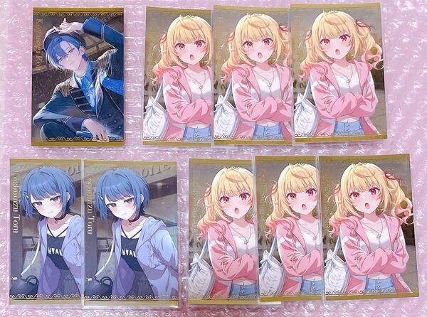 にじさんじ ボイスビジュアルカード 小柳ロウ 星川サラ 小清水透