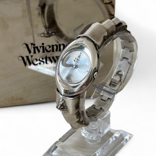 廃盤 Vivienne Westwood ヴィヴィアンウエストウッド アーマーウォッチ 腕時計 silver 925 純銀 稼働品