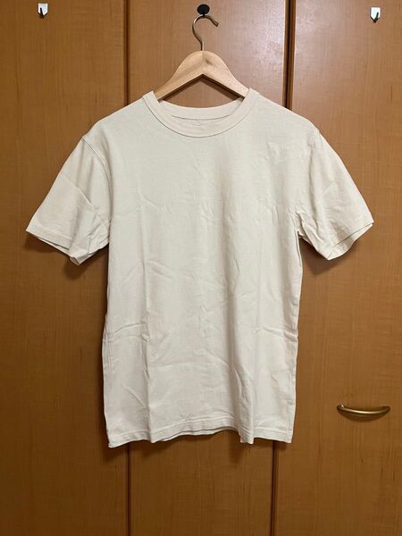 UNIQLO U クルーネック Tシャツ メンズ Mサイズ ナチュラル ユニクロ ユニクロユー ジーユー GU