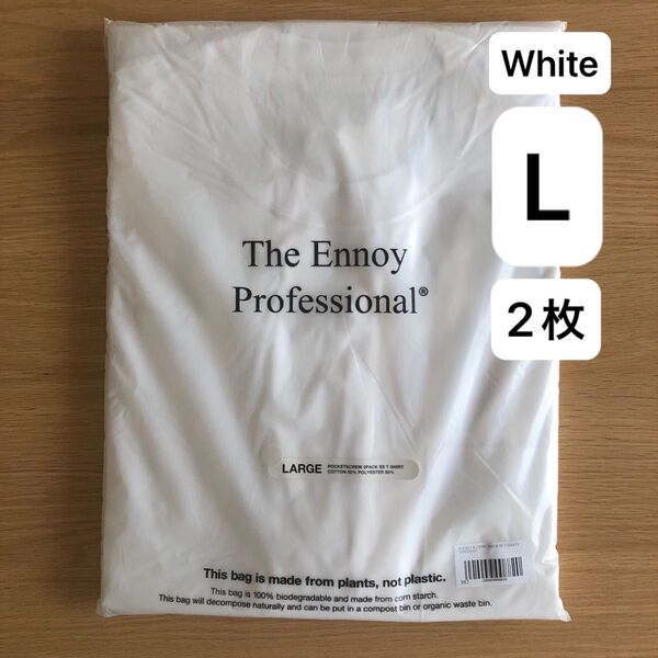 ENNOY POCKET & CREW 2PACK SS T-SHIRT