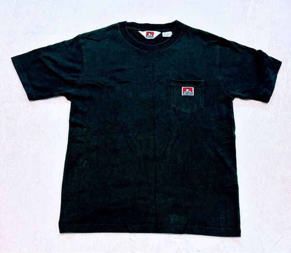 ベンデイビス 半袖 ポケットTシャツ メンズM 濃グリーン