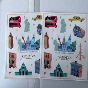 GODIVA 非売品 シール