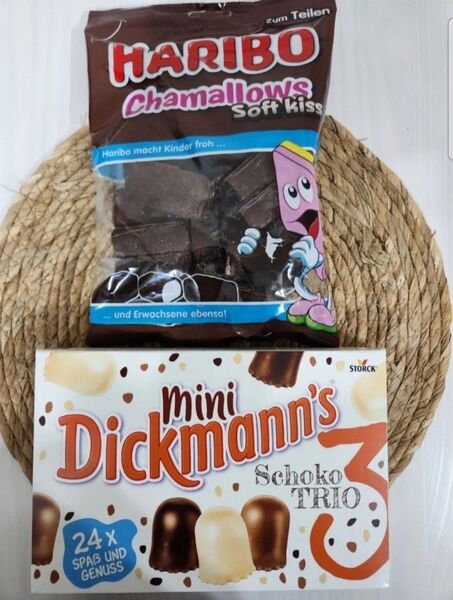 HARIBO Chamallows Soft Kiss & Mini Dickmann's