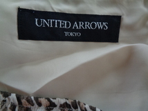 ☆UNITED ARROWS 　ユナイテッドアローズ　ヒョウ柄スカート　シフォン　シースルー　_画像6