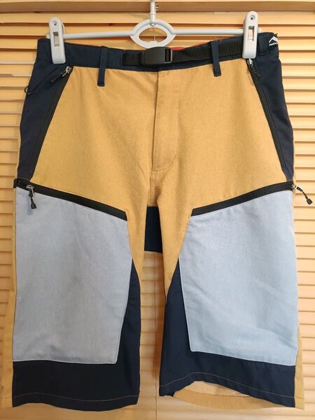 ワークマン エアロストレッチ クライミングショートパンツ L クレイジーキャニオン WORKMAN ハーフ 短パン