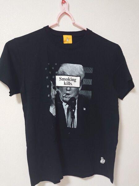 FR2 Smoking kills Mサイズ トランプTシャツ ブラック 黒 プリントTシャツ 半袖
