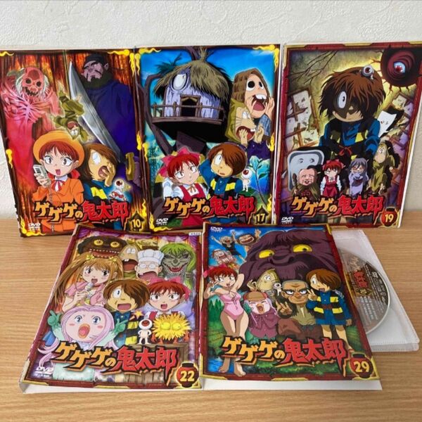 ゲゲゲの鬼太郎 2007 2008 TVシリーズ DVD 5本10・17