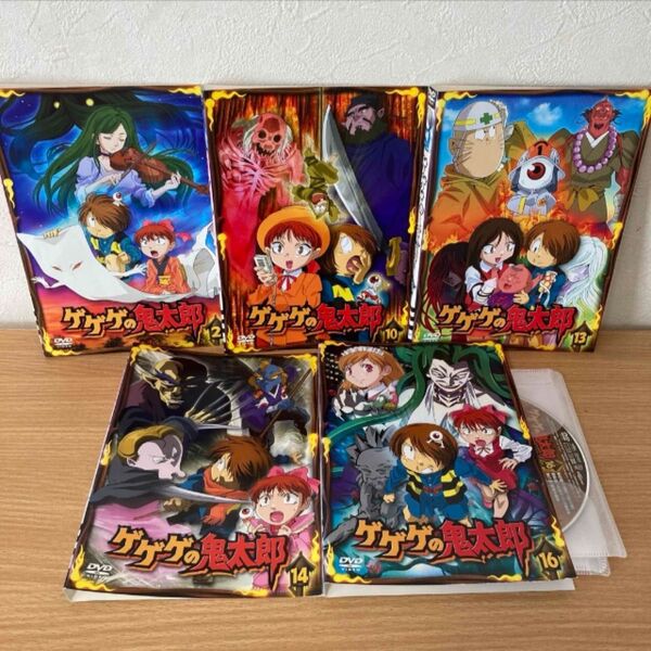 ゲゲゲの鬼太郎 2007 TVシリーズ DVD 5本 2・10・13