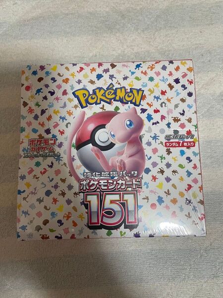 ポケモンカード151 強化拡張パック ポケモンカードゲーム 1BOX