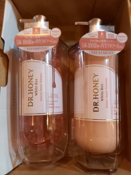 ドクターハニー ホワイトビー バランス リペア シャンプー トリートメント 340ml