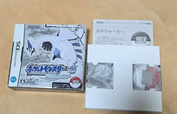 ポケウォーカー 外箱 ソフトなし ポケットモンスター ソウルシルバー ポケモン DS ソフト