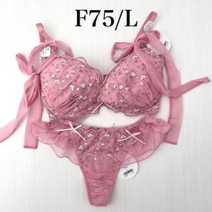 F75/L 【ファンシードール】上下セット ピンク