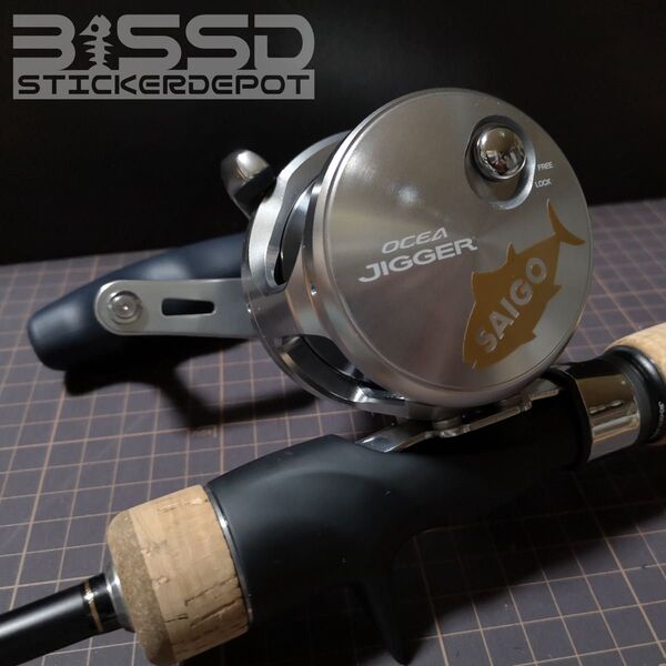 おさかな型名前ステッカー小サイズ5枚セット!魚種50種類!送料込!