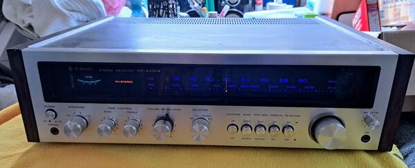 TRIO ステレオレシーバー KR-2400II LED仕様 動作確認済み