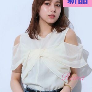 【新品タグ付き】マイストラーダ クロスツイストブラウス