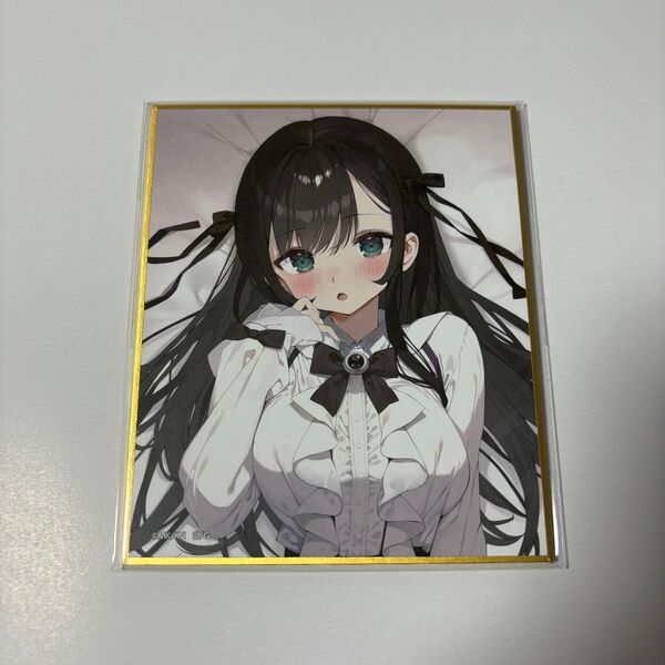 ギルドの受付嬢 くじ引き堂 D賞 ミニ色紙 アリナ