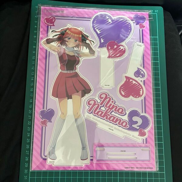 セット 五等分の花嫁 アクリルスタンド 学園アイドル MEGAアクスタ 中野二乃