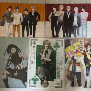 アニメ クリアファイル 鋼の錬金術師 ケント・トーマなど5組7枚セット