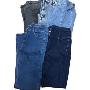 美品 レディース ジーンズ デニムジーンズ まとめ売り デニムパンツ 5本 フレアデニム ストレートデニム ハイウエストデニム