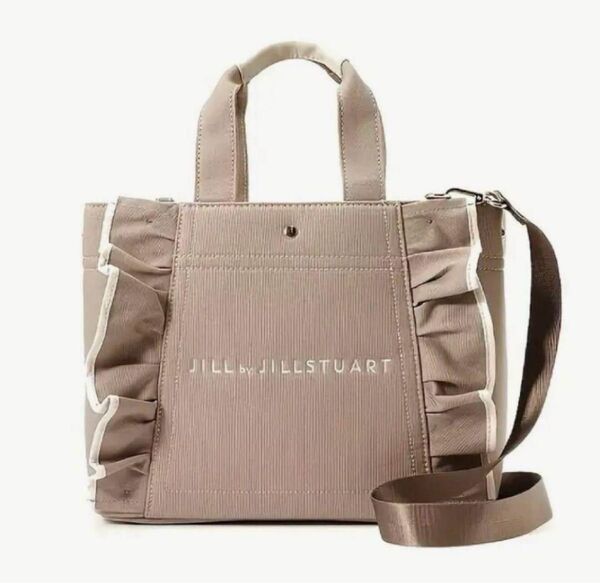 JILL by JILLSTUART ジルスチュアートフリル トートバッグ ショルダーバッグ 大