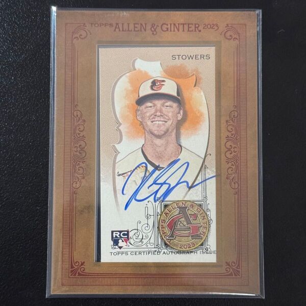 2023 Topps Allen & Ginter Kyle Stowers RC auto