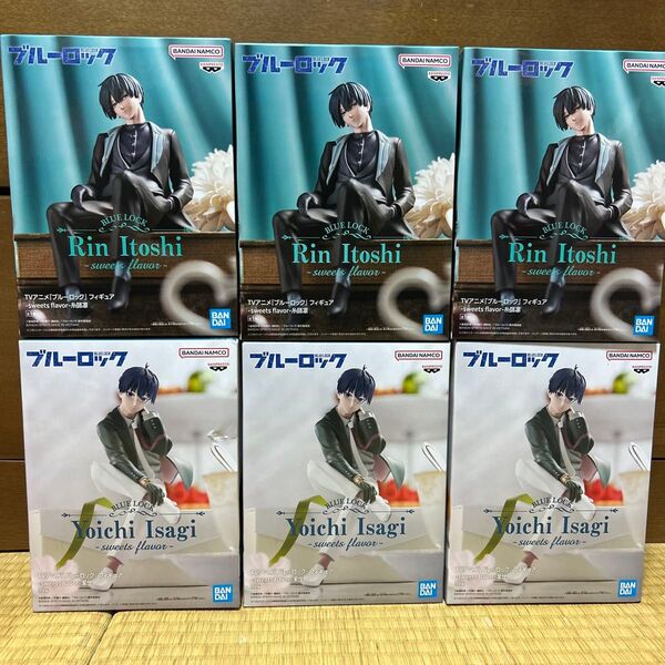 【2種3セット/新品未開封】ブルーロック フィギュア sweets flavor 糸師凛 潔世一