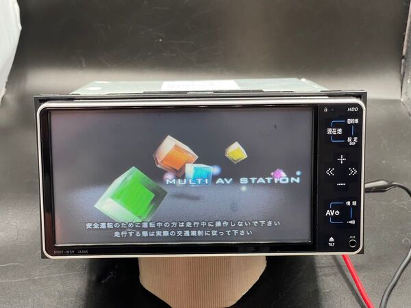 トヨタ 純正 HDDナビ NHDT-W59 DVD再生 CD AUX 全国送料無料♪