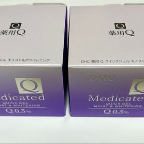 DHC 薬用Qクイックジェル モイスト&ホワイトニング 100g 2個 とサンプル100個