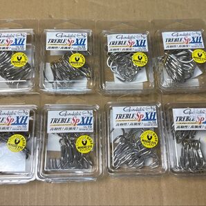 がまかつ トレブル スプロートベンド SP XH エクストラヘビー 3/0 10入ボックス8個 80本セット