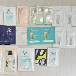 洗顔料 クレンジング ボディ サンプル 試供品 プレディア リサージ リスタ RESTA アベンヌ ドゥーエ 2e サボン 角質