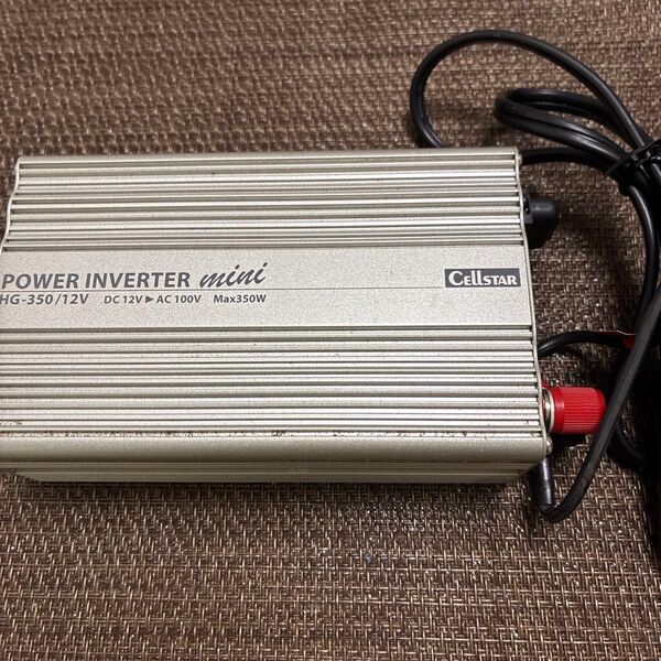 中古、セルスター インバーター HG-350/12V DC12V→AC100V Max350W