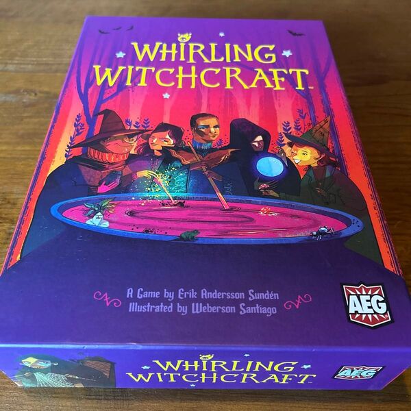 Whirling Witchcraft ボードゲーム 英語版