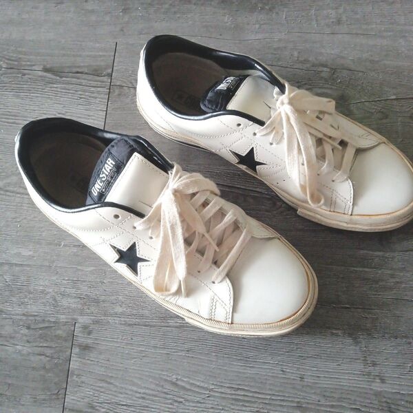 CONVERSE One Star ホワイトスニーカー 26.5cm